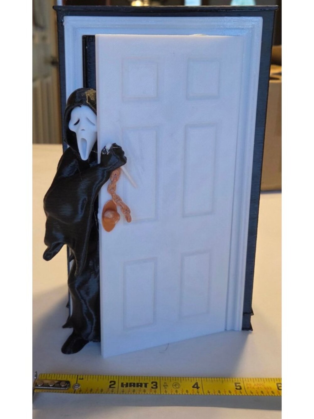 Ghost Door Popcorn Bucket Horror Movie Halloween Popcorn Holder Decor Movie - Picture 4 of 8